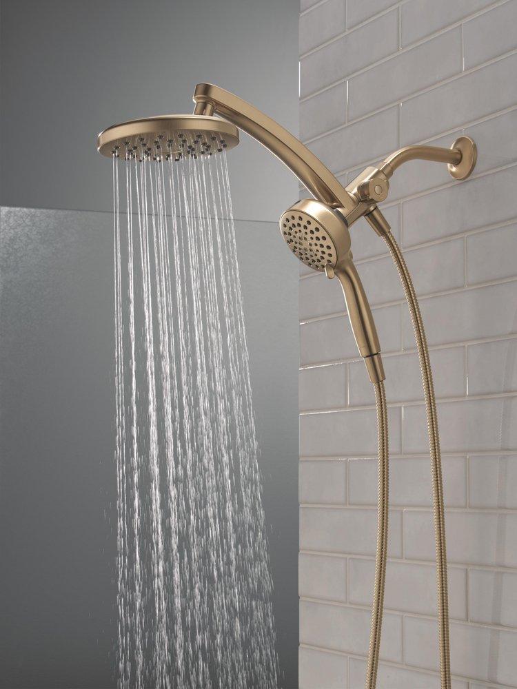 Multi Function Showerhead in Champagne Bronze 