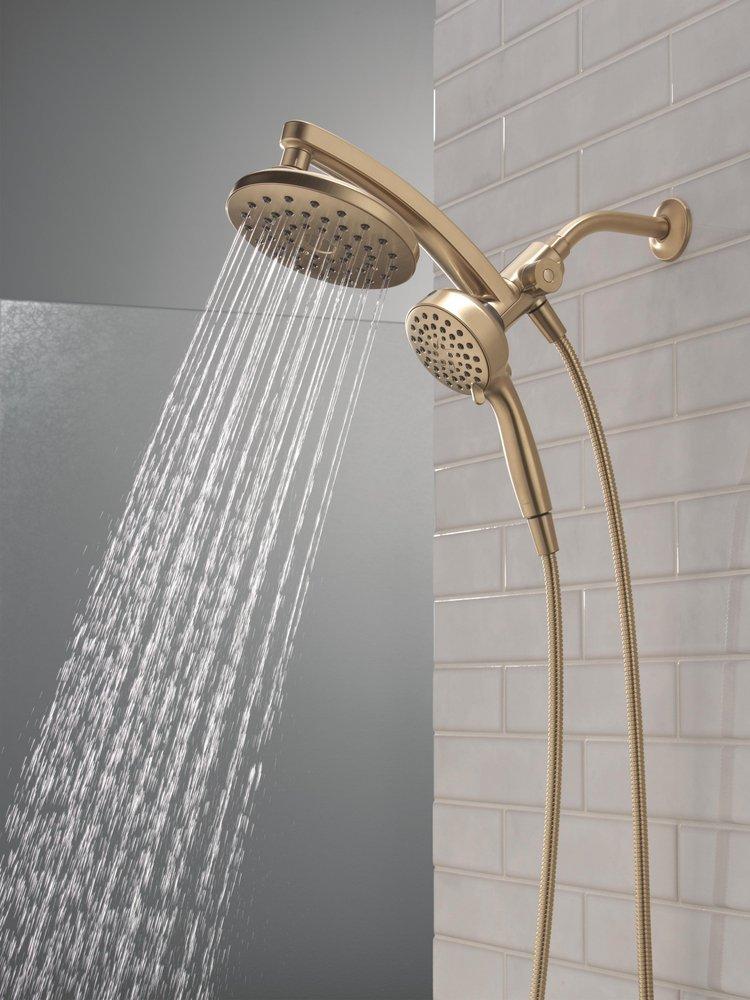 Multi Function Showerhead in Champagne Bronze 