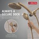 Multi Function Showerhead in Champagne Bronze 