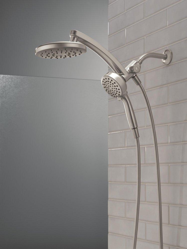 Multi Function Showerhead in SpotShield Brushed Nickel 