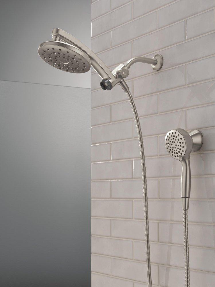 Multi Function Showerhead in SpotShield Brushed Nickel 