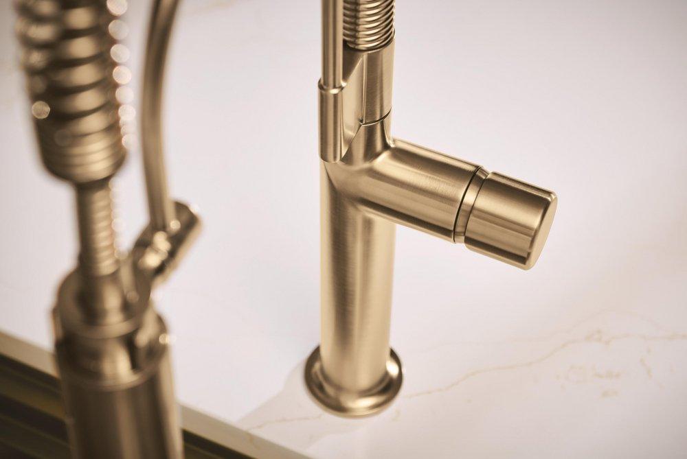 BRIZO ODIN KITCHEN FAUCET METAL KNOB HANDLE KIT 