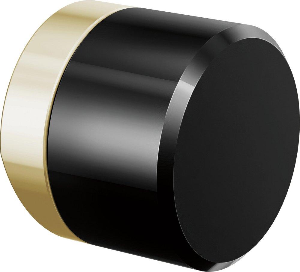 BRIZO ODIN KITCHEN FAUCET BLACK CRYSTAL KNOB HANDLE KIT 