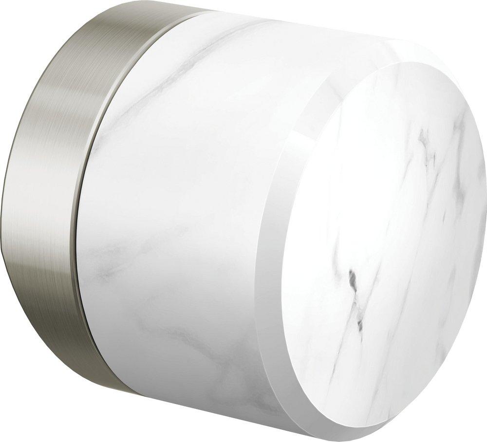 BRIZO ODIN KITCHEN FAUCET WHITE MARBLE KNOB HANDLE KIT 