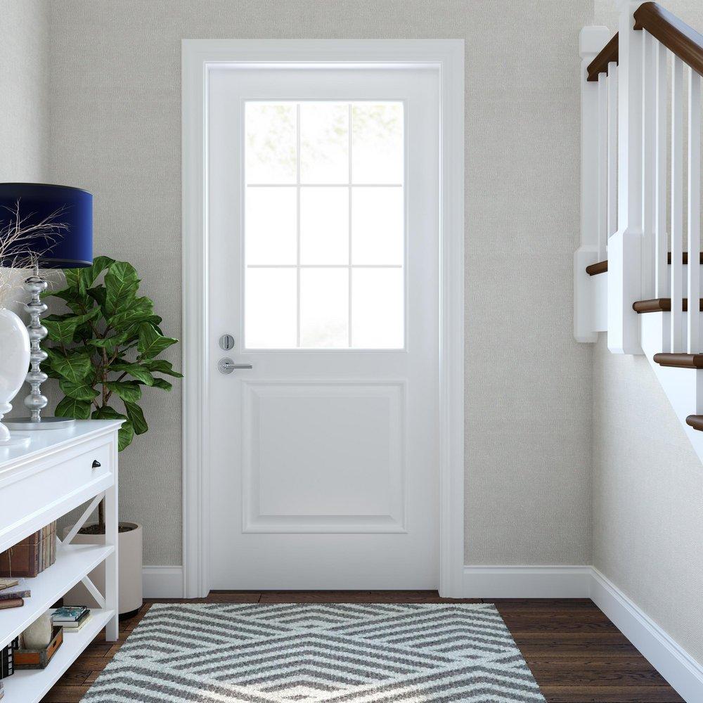 Door Lever in Polished Chrome 