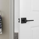 Westcraft Matte Black Flat Bar Lever Privacy Door Lock 