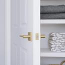 Westcraft Satin Brass Flat Bar Lever Passage Door Lock 