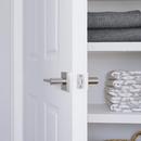 Westcraft Satin Nickel Flat Bar Lever Passage Door Lock 