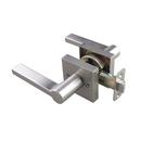 Westcraft Satin Nickel Flat Bar Lever Passage Door Lock 