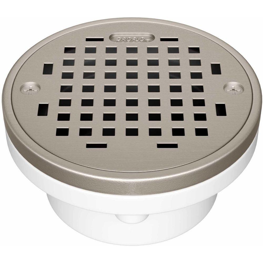 2 - 3 in. PVC Drain with 4 in. Nickel Alloy Strainer 