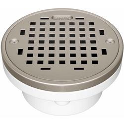2 - 3 in. PVC Drain with 4 in. Nickel Alloy Strainer