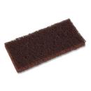 4.62 x 10 in. Brown Heavy Duty Utility Pad (Case of 10) 