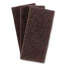 4.62 x 10 in. Brown Heavy Duty Utility Pad (Case of 10) 