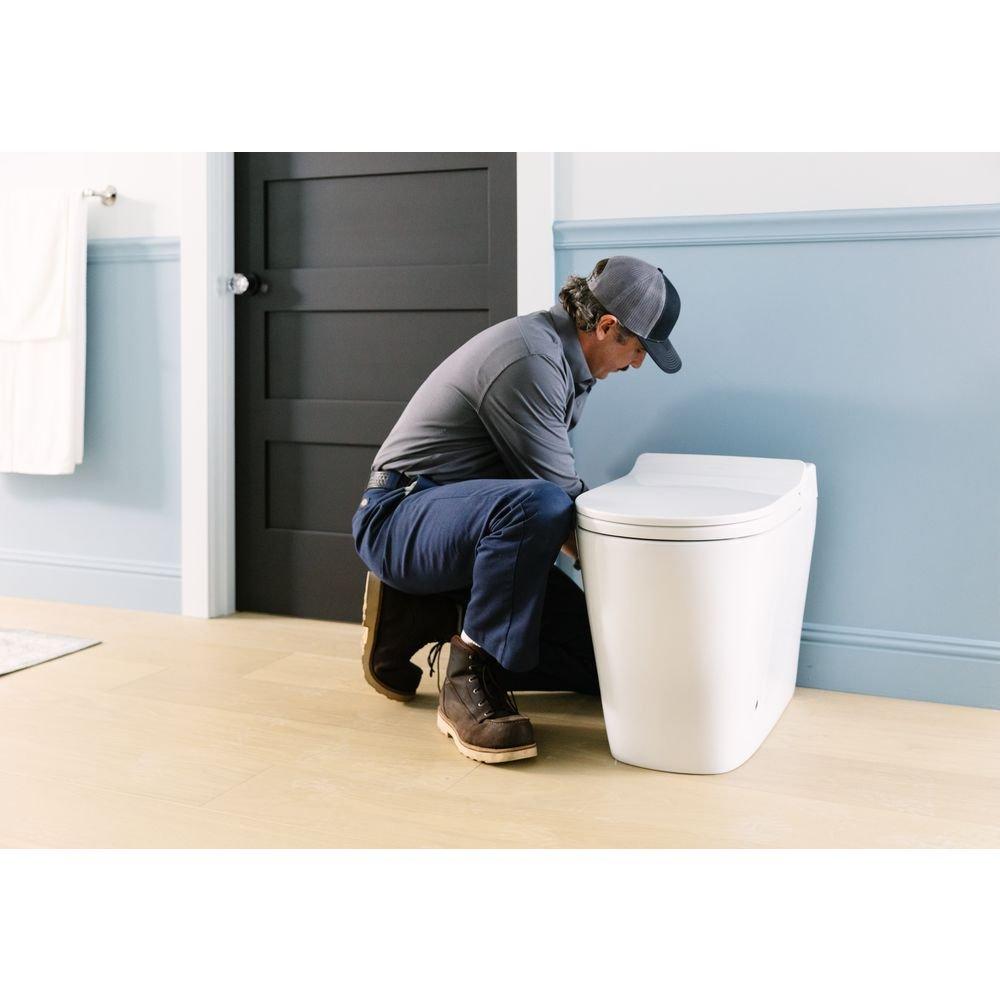 1.0/1.28 gpf Dual Flush Elongated One Piece Smart Toilet 