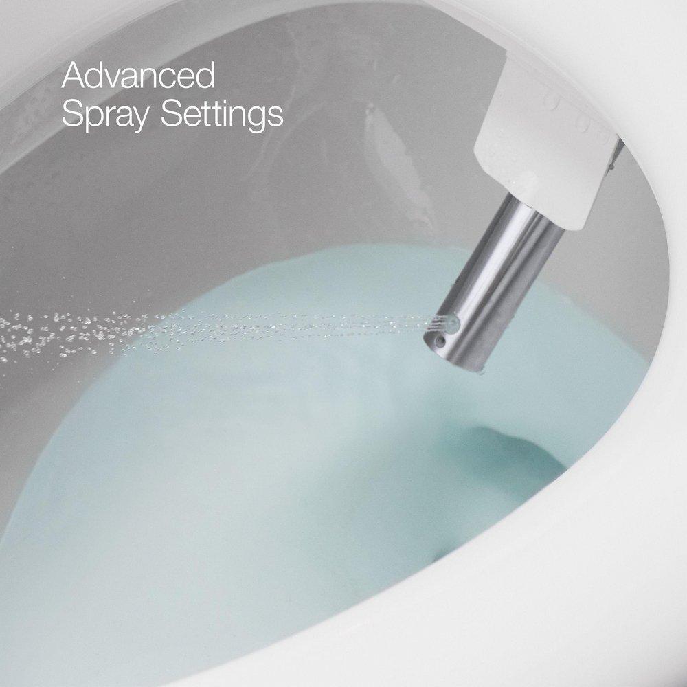 Elongated Bidet Toilet Seat 