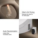 Elongated Bidet Toilet Seat 