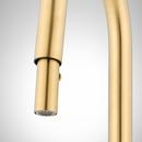 1.8 GPM Single-Hole Pull Down Kitchen Faucet with Concealed Sprayer in Brushed Gold 