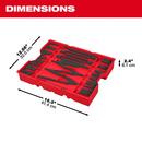 10PC. PLIERS & PICK SET WITH TRAY FOR PACKOUT DRAWERS 
