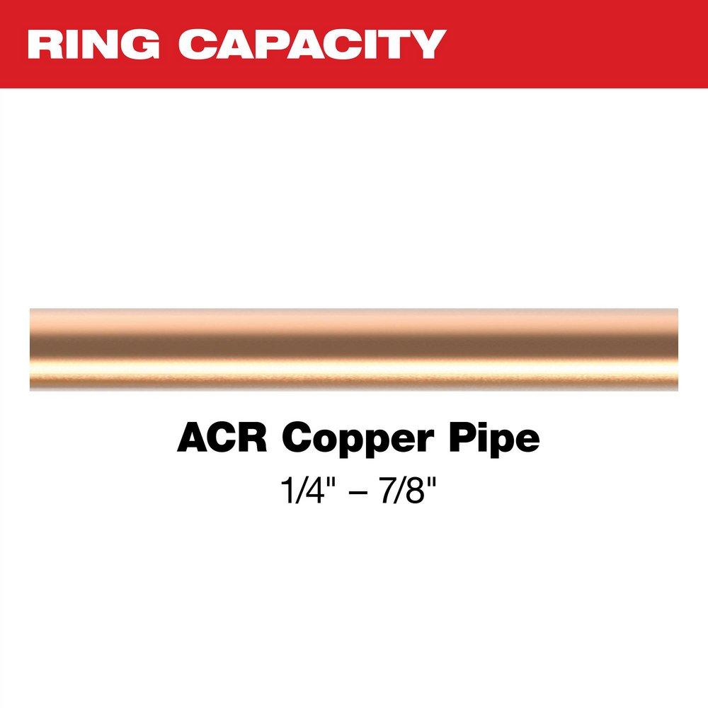 1/4 - 7/8 RLS PIVOTING PRESS RING KIT FOR M12 FORCE LOGIC PRESS TOOL 