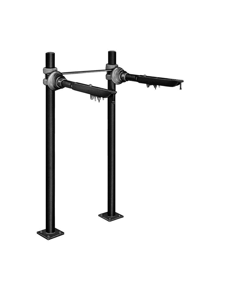 Jay R. Smith High Back Lavatory Carrier 