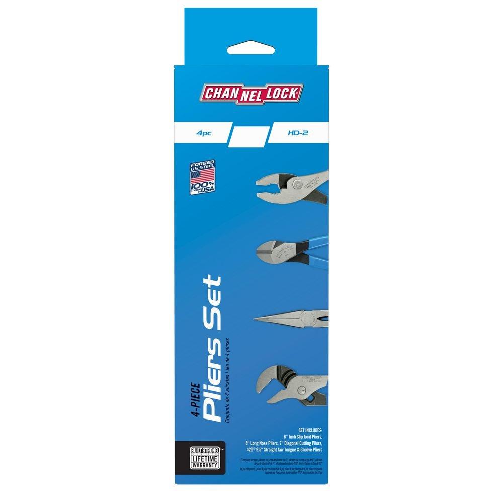 4 Piece Plier Set 