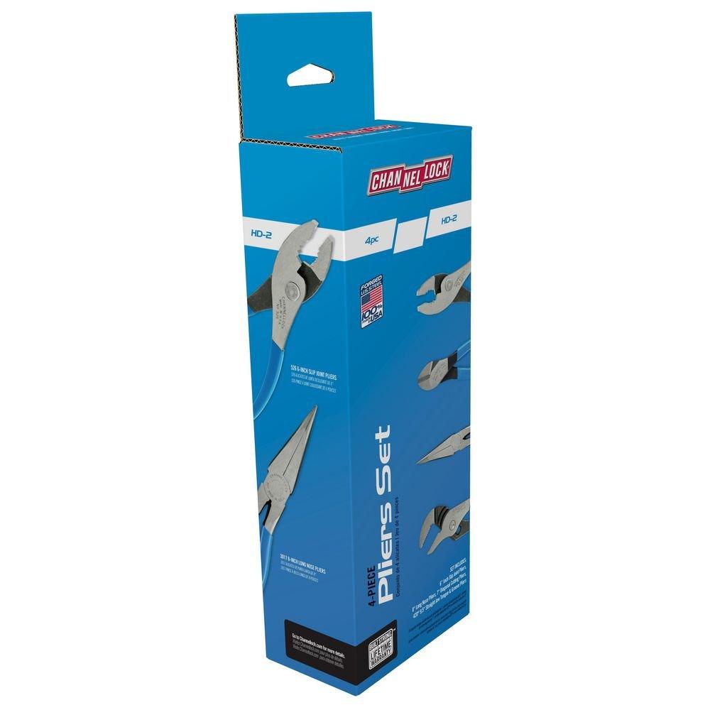 4 Piece Plier Set 