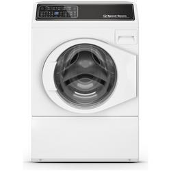 27"W 3.5 Cu Ft Right Hinge Front Load 11 Preset Cycle Washer with Pet Cycle, Sanitize, Balance Management in White