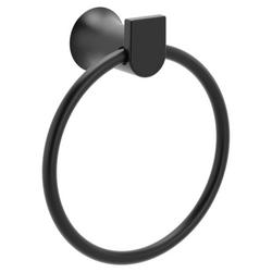 MATTE BLACK TOWEL RING