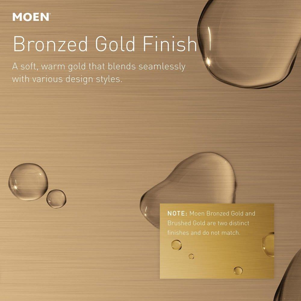 One Handle Single Function Bathtub & Shower Faucet in Bronzed Gold (Trim Only) 