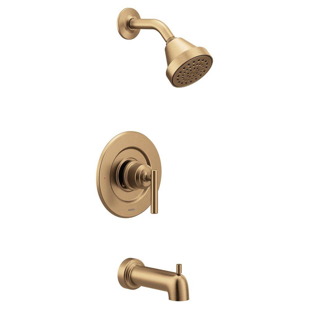 One Handle Single Function Bathtub & Shower Faucet in Bronzed Gold (Trim Only) 