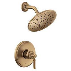 One Handle Single Function Shower Faucet in Bronzed Gold (Trim Only)
