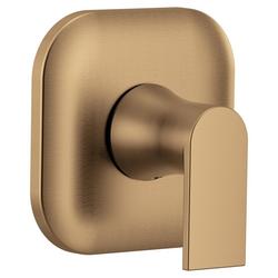 Single Handle Transfer & Diverter Valve Trim in Bronzed Gold