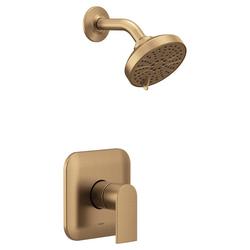 Single Handle Multi Function Shower Faucet in Bronzed Gold (Trim Only)