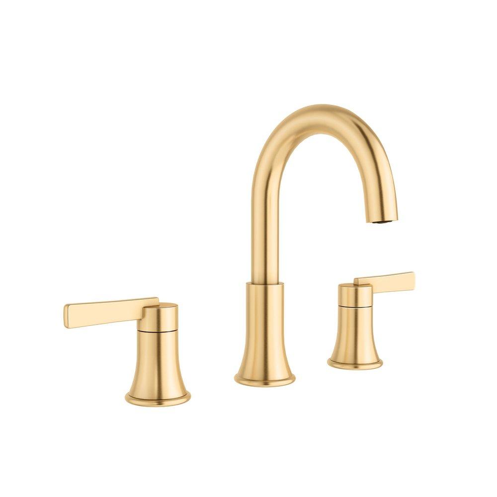 PROFLO&reg; Brushed Gold Two Handle Roman Tub Faucet (Trim Only) 