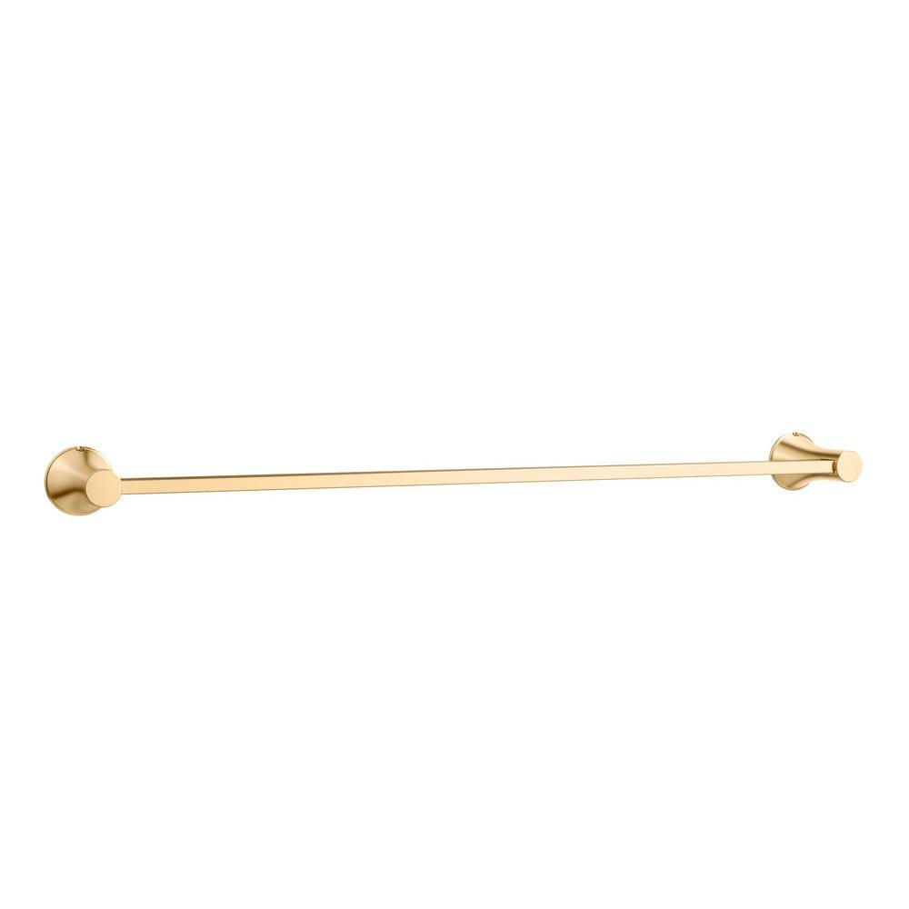 PROFLO&reg; Brushed Gold 24 in. Towel Bar 