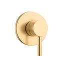 PROFLO&reg; Brushed Gold Single Handle Brass Diverter Trim for PF6103 