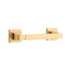Wall Mount Toilet Tissue Holder in Brushed Gold