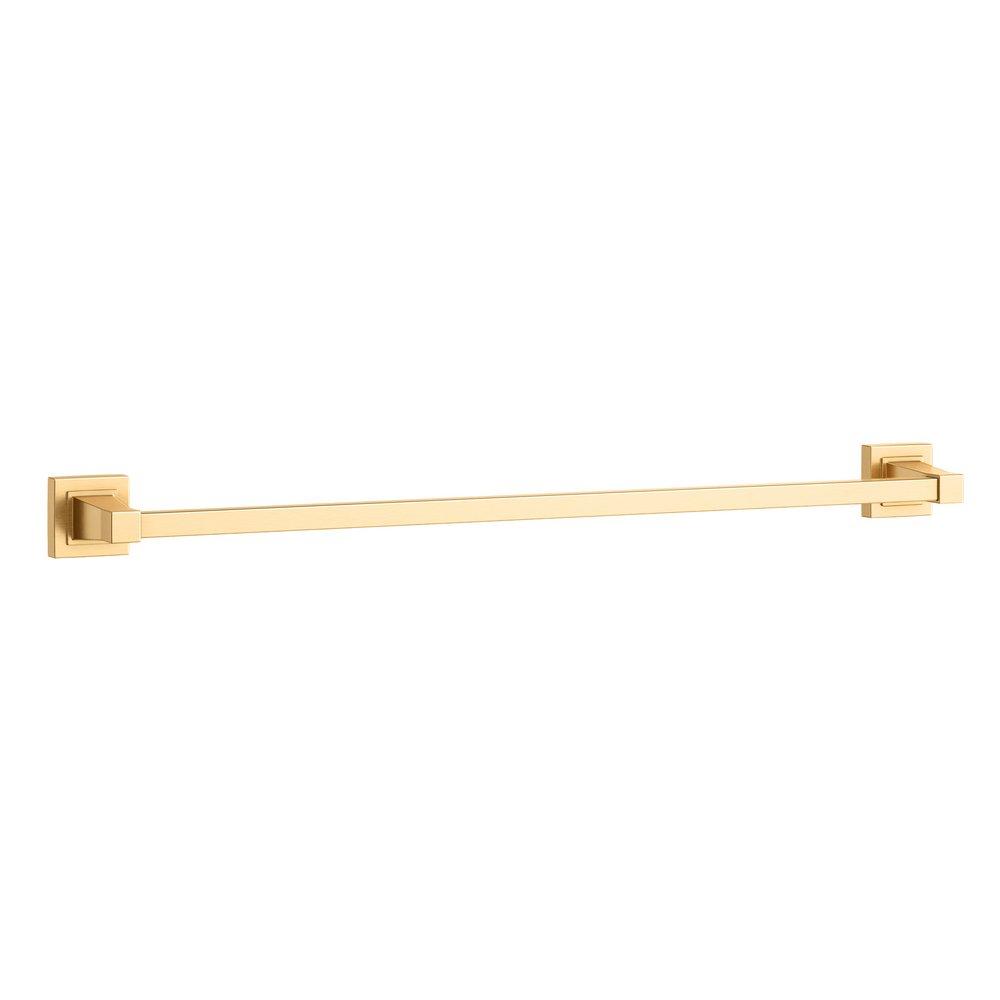 PROFLO&reg; Brushed Gold 24 in. Towel Bar 