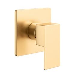 Single Handle Diverter Valve Trim in Brushed Gold