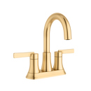 PROFLO&reg; Brushed Gold Two Handle Centerset Bathroom Sink Faucet 