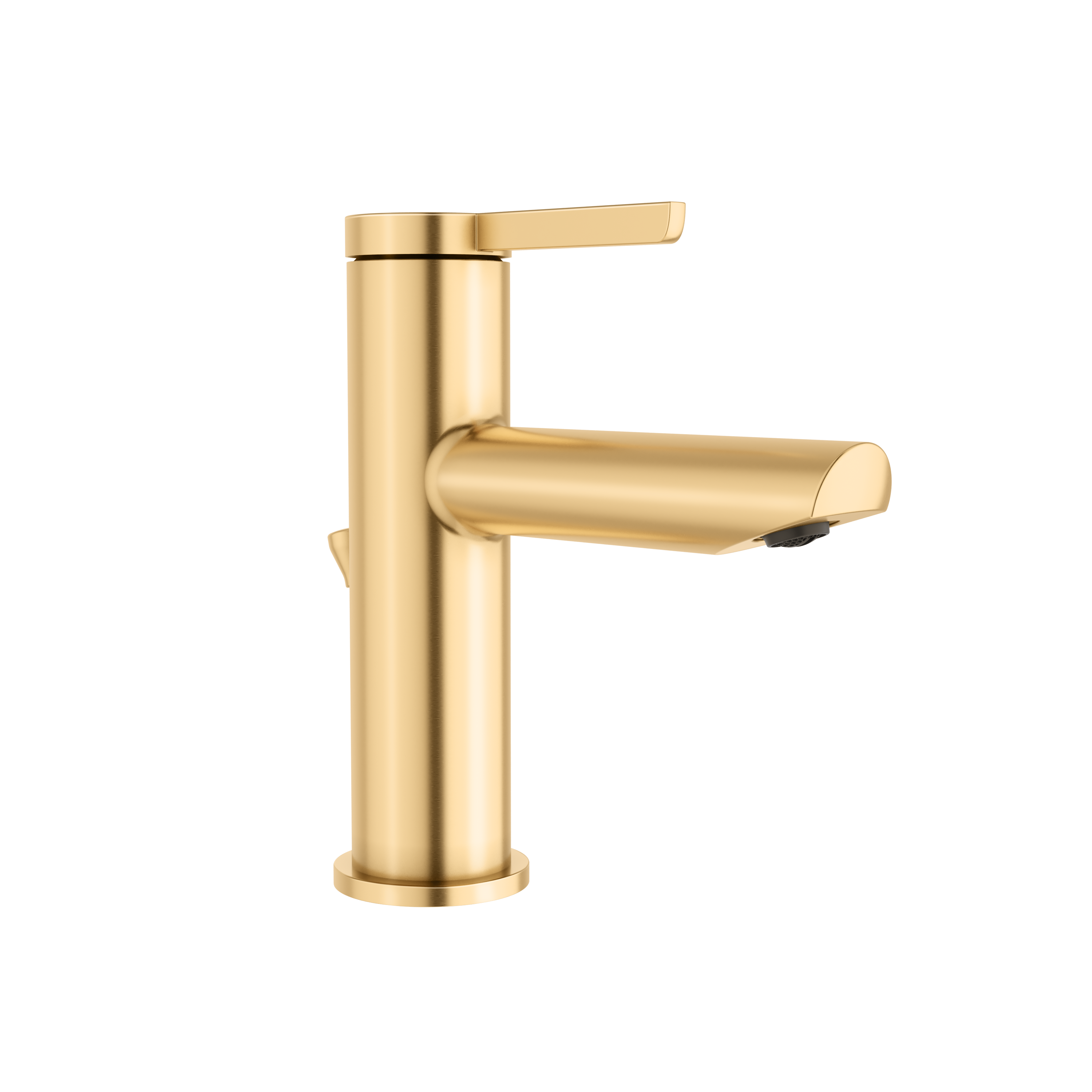PROFLO&reg; Brushed Gold Single Handle Bathroom Sink Faucet 