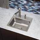 Elkay Lustrous Satin 19 x 18 in. Stainless Steel Single Bowl Drop-in Kitchen Sink in Lustrous Satin 