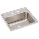Elkay Lustrous Satin 19 x 18 in. Stainless Steel Single Bowl Drop-in Kitchen Sink in Lustrous Satin 