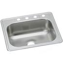 25 x 22 in. 3 Hole Stainless Steel Single Bowl Drop-in Kitchen Sink in Elite Satin