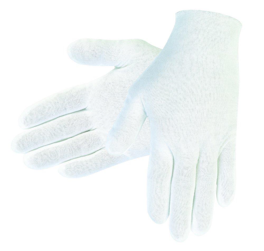 Memphis Glove White Cotton Glove in White 