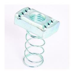 3/8 in.-16 Zinc Plated Steel Channel Nut with Spring