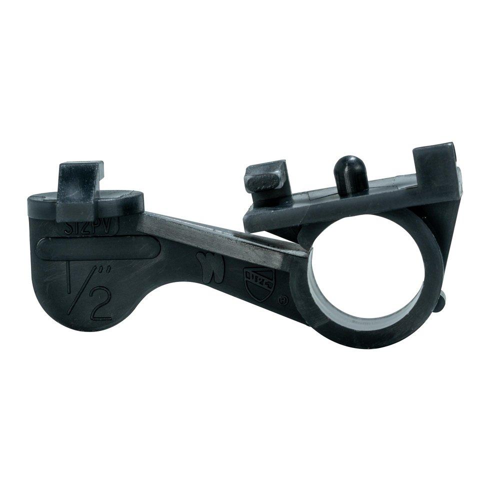 Water-Tite Black 3/4 in. Plastic Vertical Insulators Black 