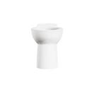 ECOSTRENGTH CH EL BOWL L/SEAT WHT 