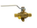LF 3/4 BRS PEX BALL VALVE F1807 W/ DRN