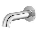 Modern Round Non-diverting Tub Spout in Polished Chrome